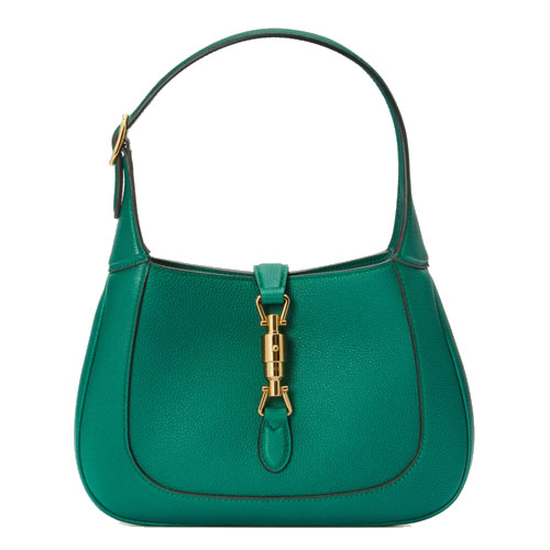 Jackie 1961 small natural grain bag green