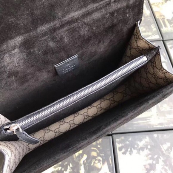 GG Supreme Shoulder Black Dionysus GG Supreme Shoulder Black Dionysus