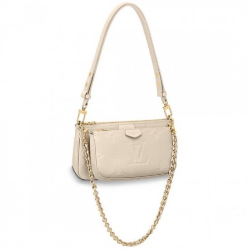 Louis Vuitton Multi Pochette Accessoires Cream M46568