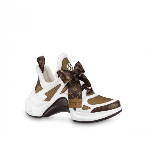 Louis Vuitton LV Archlight Trainers Cacao Brown 1AACQG Louis Vuitton LV Archlight Trainers Cacao Brown 1AACQG