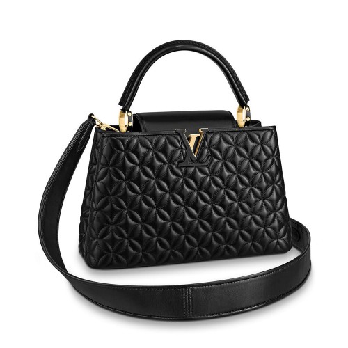 Louis Vuitton Capucines MM M55366 Black