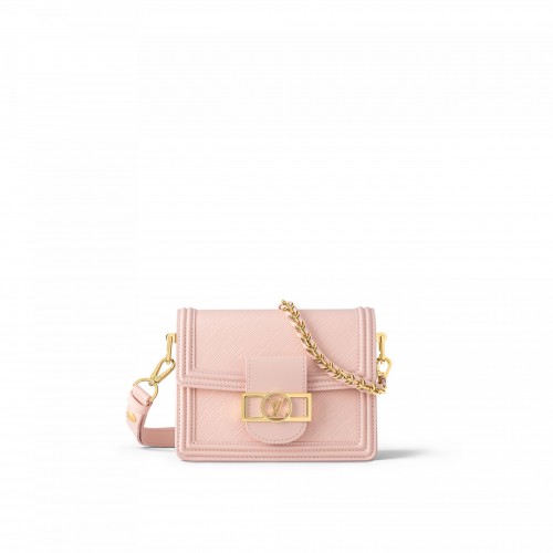 Louis Vuitton M23558 Mini Dauphine Rose Epi leather