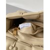 Bottega Veneta Chain Cassette Bag In Porridge Intrecciato Lambskin