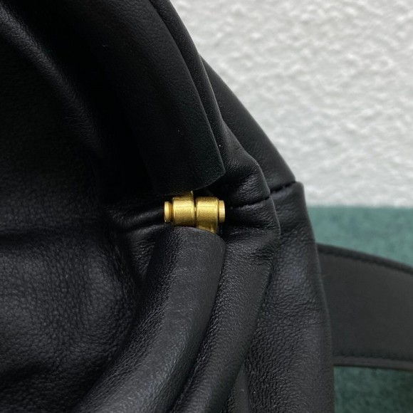 Bottega Veneta The Pouch Belt Bag In Black Lambskin Bottega Veneta The Pouch Belt Bag In Black Lambskin