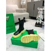 Bottega Veneta BV Tire Chelsea Boots with Yellow Outsole