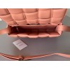 Bottega Veneta Padded Cassette Bag In Peachy Intrecciato Lambskin