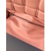 Bottega Veneta Padded Cassette Bag In Peachy Intrecciato Lambskin