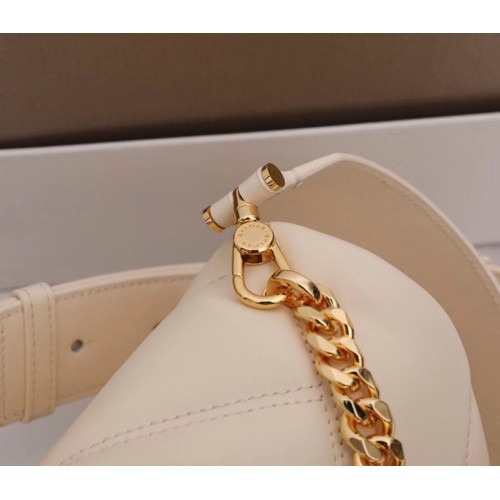 Bvlgari Serpenti Cabochon Mini Bag In White Calfskin Bvlgari Serpenti Cabochon Mini Bag In White Calfskin