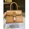 Delvaux Brillant MM Bag in Tender Beige Box Calf Leather