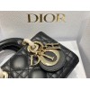 Dior Lady D-Joy Micro Bag In Black Cannage Lambskin