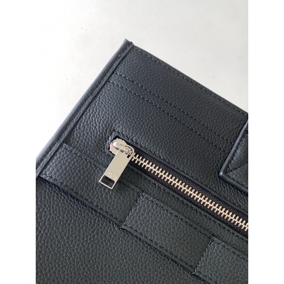 Dior Safari Tote Bag in Black Grained Calfskin Dior Safari Tote Bag in Black Grained Calfskin