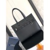 Dior Safari Tote Bag in Black Grained Calfskin