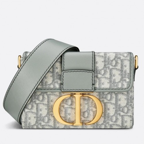 Dior 30 Montaigne Box Bag In Gray Dior Oblique Jacquard Dior 30 Montaigne Box Bag In Gray Dior Oblique Jacquard