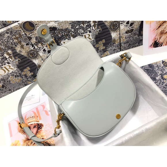 Dior Bobby Medium Bag In Grey Box Calfskin Dior Bobby Medium Bag In Grey Box Calfskin