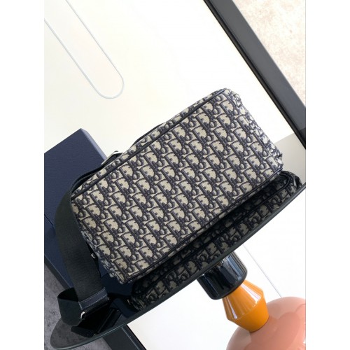 Dior Changing Bag in Blue Dior Oblique Canvas Dior Changing Bag in Blue Dior Oblique Canvas