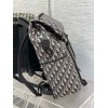 Dior Explorer Backpack In Black Dior Oblique Jacquard