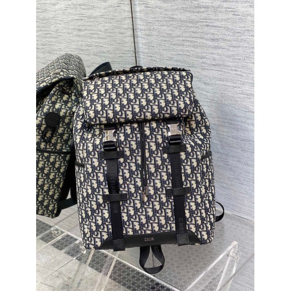 Dior Explorer Backpack In Black Dior Oblique Jacquard Dior Explorer Backpack In Black Dior Oblique Jacquard