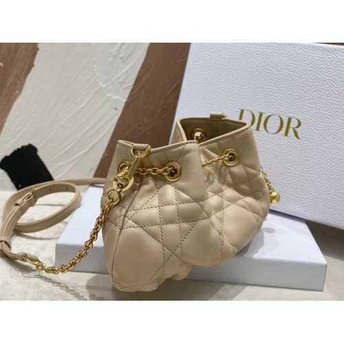 Dior Ammi Small Bag in Sand Pink Macrocannage Lambskin Dior Ammi Small Bag in Sand Pink Macrocannage Lambskin