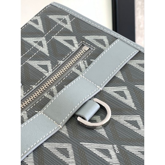 Dior Safari Tote Bag in Grey CD Diamond Canvas Dior Safari Tote Bag in Grey CD Diamond Canvas