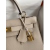 Hermes Kelly Sellier 28 Handmade Bag In Trench Epsom Calfskin