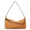 Loewe Puzzle Hobo Bag In Brown Nappa Calfskin