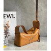 Loewe Puzzle Hobo Bag In Brown Nappa Calfskin