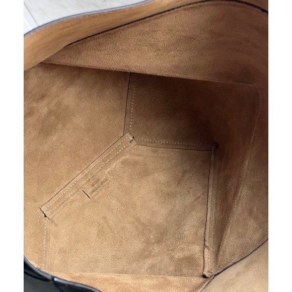 Loewe Medium Puzzle Fold Tote Bag in Black Calfskin Loewe Medium Puzzle Fold Tote Bag in Black Calfskin