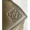 Loewe Puzzle Small Bag In Dark Green Classic Calfskin