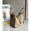 Loewe Compact Hammock Bag in Sand Grained Calfskin