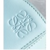 Loewe Puzzle Small Bag In Aquamarine Satin Calfskin