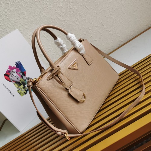 Prada Galleria Medium Bag In Beige Saffiano Leather Prada Galleria Medium Bag In Beige Saffiano Leather