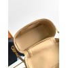 Prada Mini Vanity Bag in Sand Beige Grained Leather