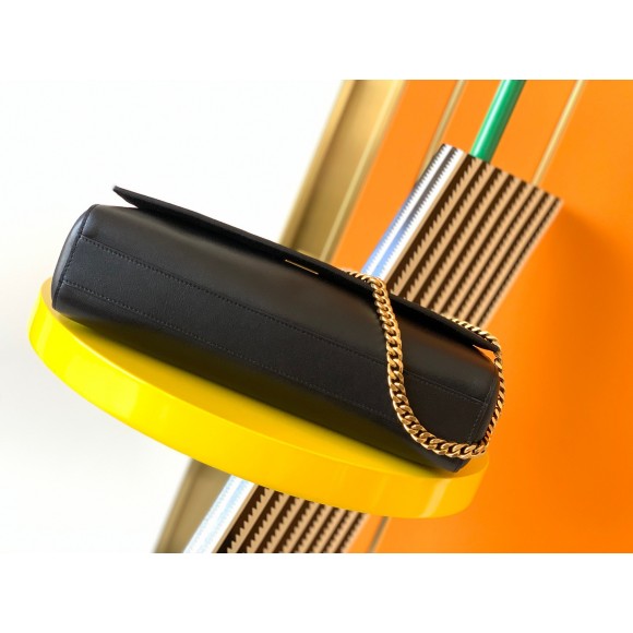 Saint Laurent Kate Medium Reversible Bag In Black Suede and Leather Saint Laurent Kate Medium Reversible Bag In Black Suede and Leather