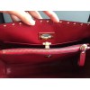 Valentino Red Rockstud Spike Tote Bag
