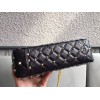 Valentino Rockstud Spike Medium Bag In Black Nappa Lambskin