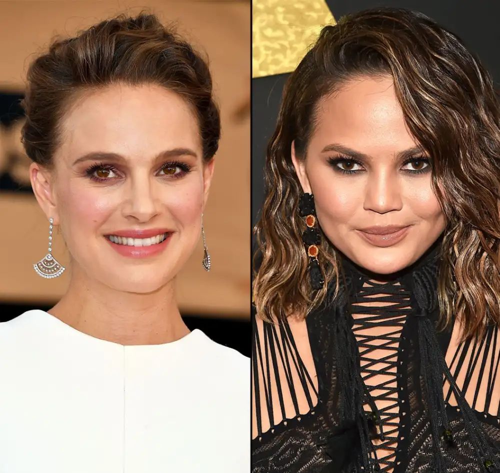 Natalie Portman and Chrissy Teigen