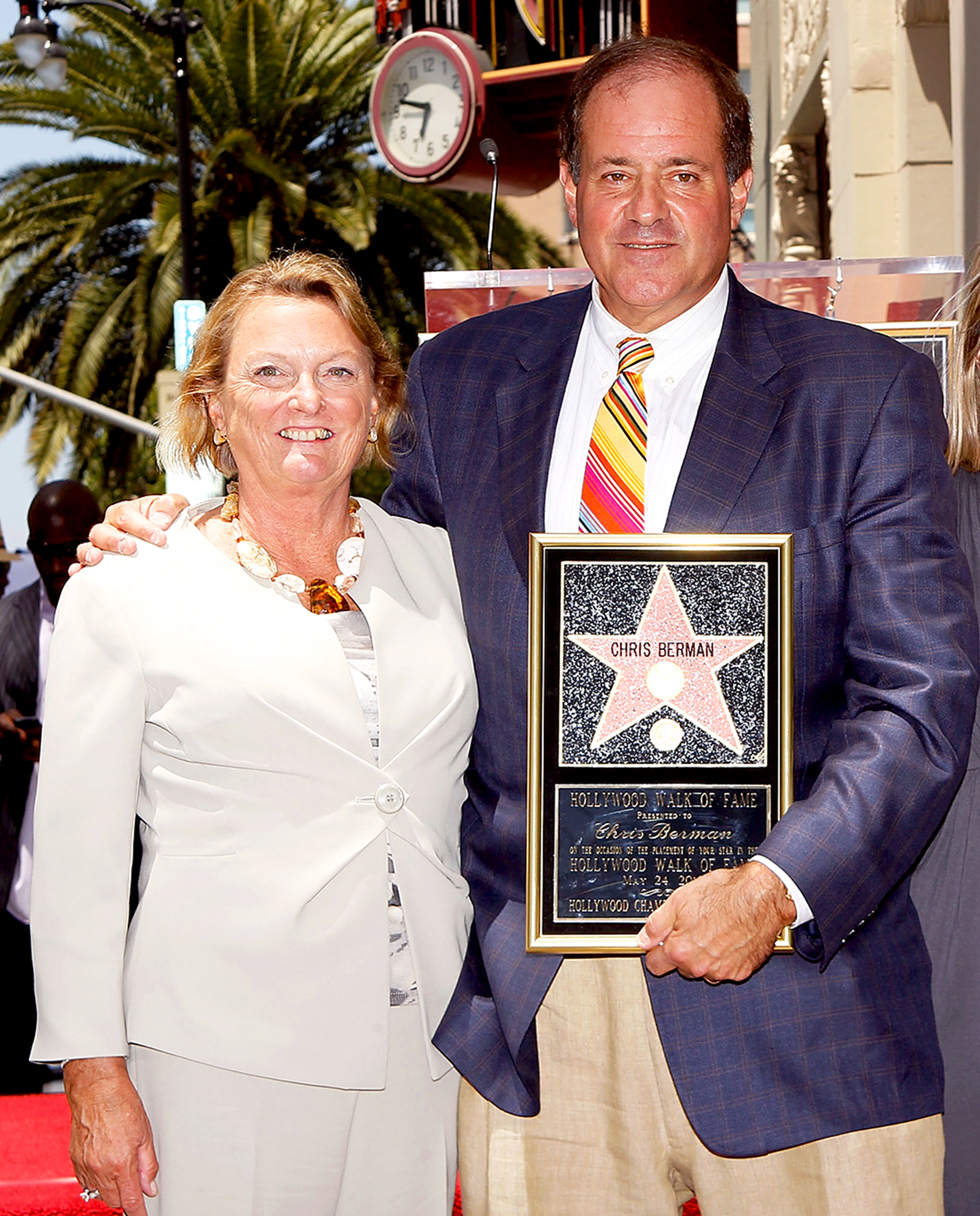 Chris Berman and Kathy