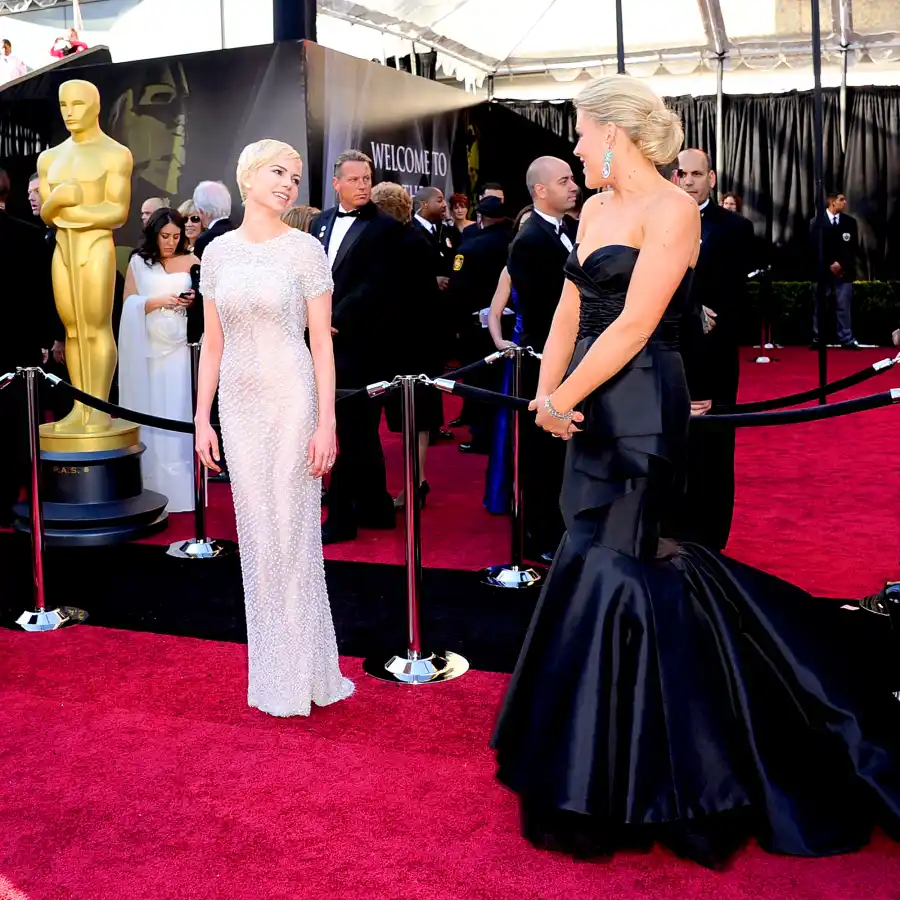 Michelle Williams and Busy Philipps