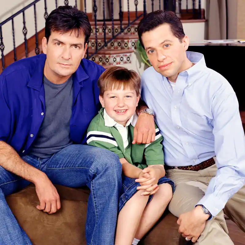 Charlie Sheen, Angus T. Jones and Jon Cryer