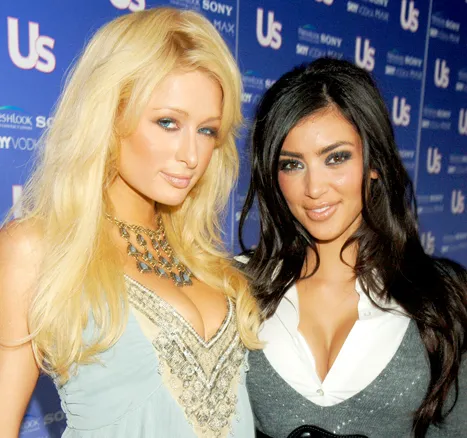 Paris Hilton and Kim Kardashian