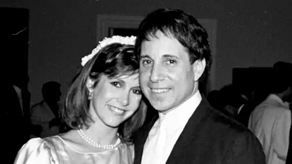 Carrie Fisher and Paul Simon
