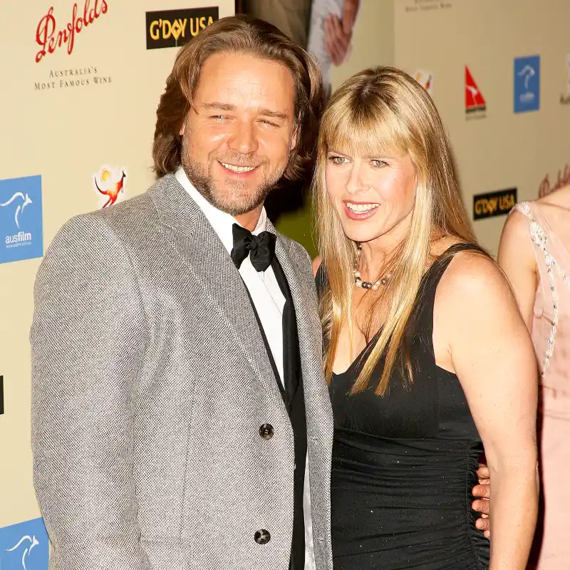 Russell Crowe and Terri Irwin