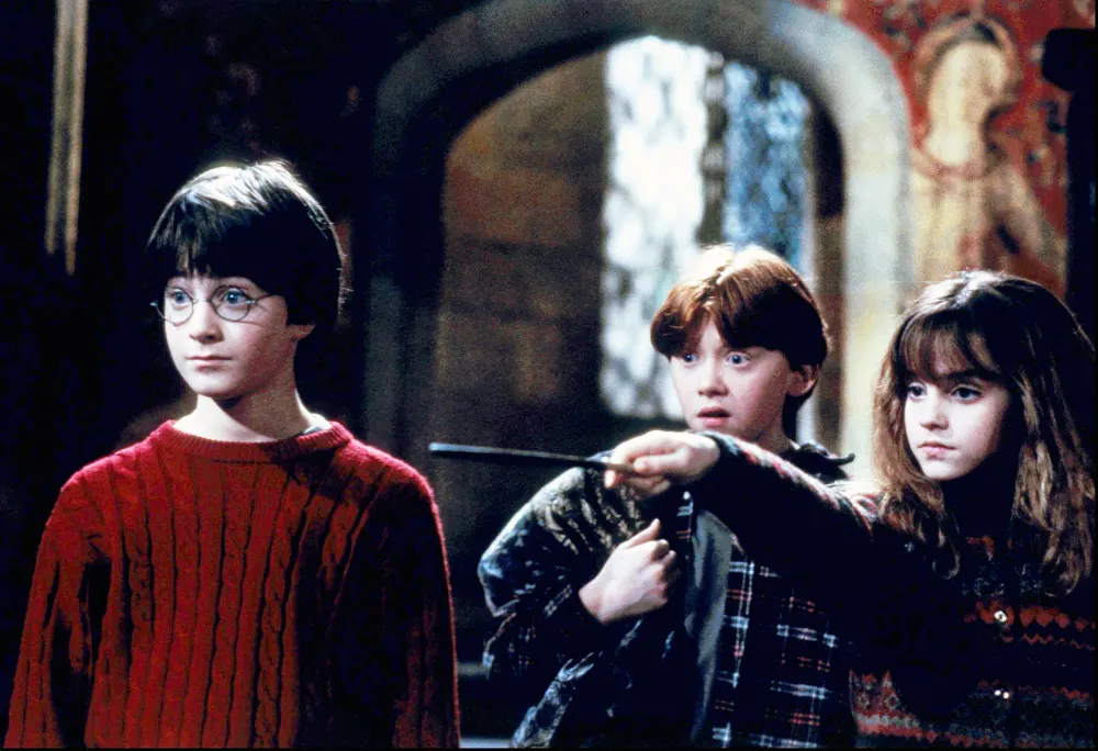 Daniel Radcliffe, Rupert Grint and Emma Watson