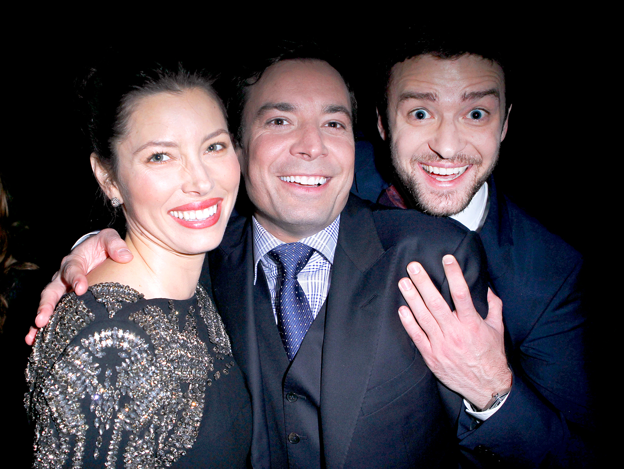 Jessica Biel, Jimmy Fallon and Justin Timberlake