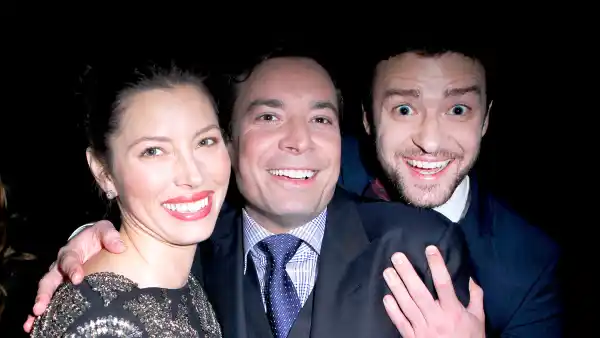 Jessica Biel, Jimmy Fallon and Justin Timberlake