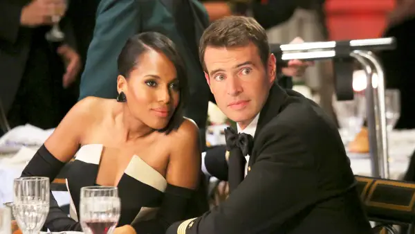 Kerry Washington and Scott Foley Scandal
