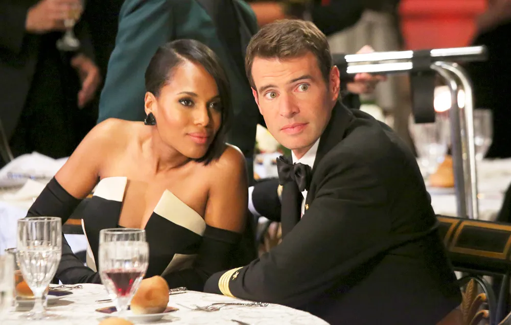Kerry Washington and Scott Foley Scandal