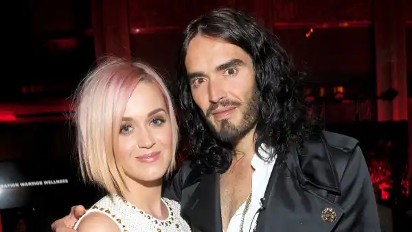 Katy Perry and Russell Brand