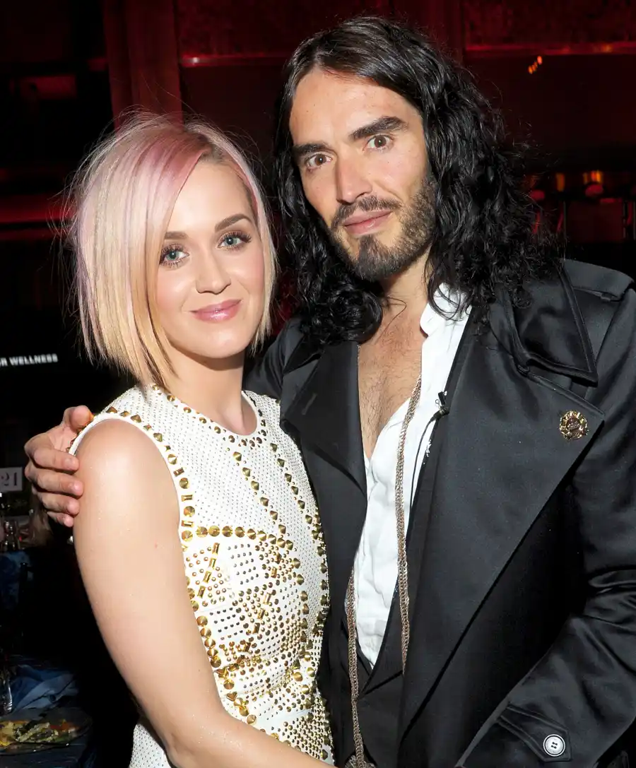 Katy Perry and Russell Brand