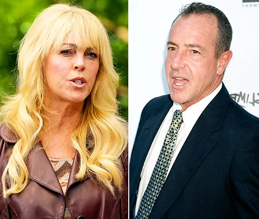 Dina Lohan and Michael Lohan